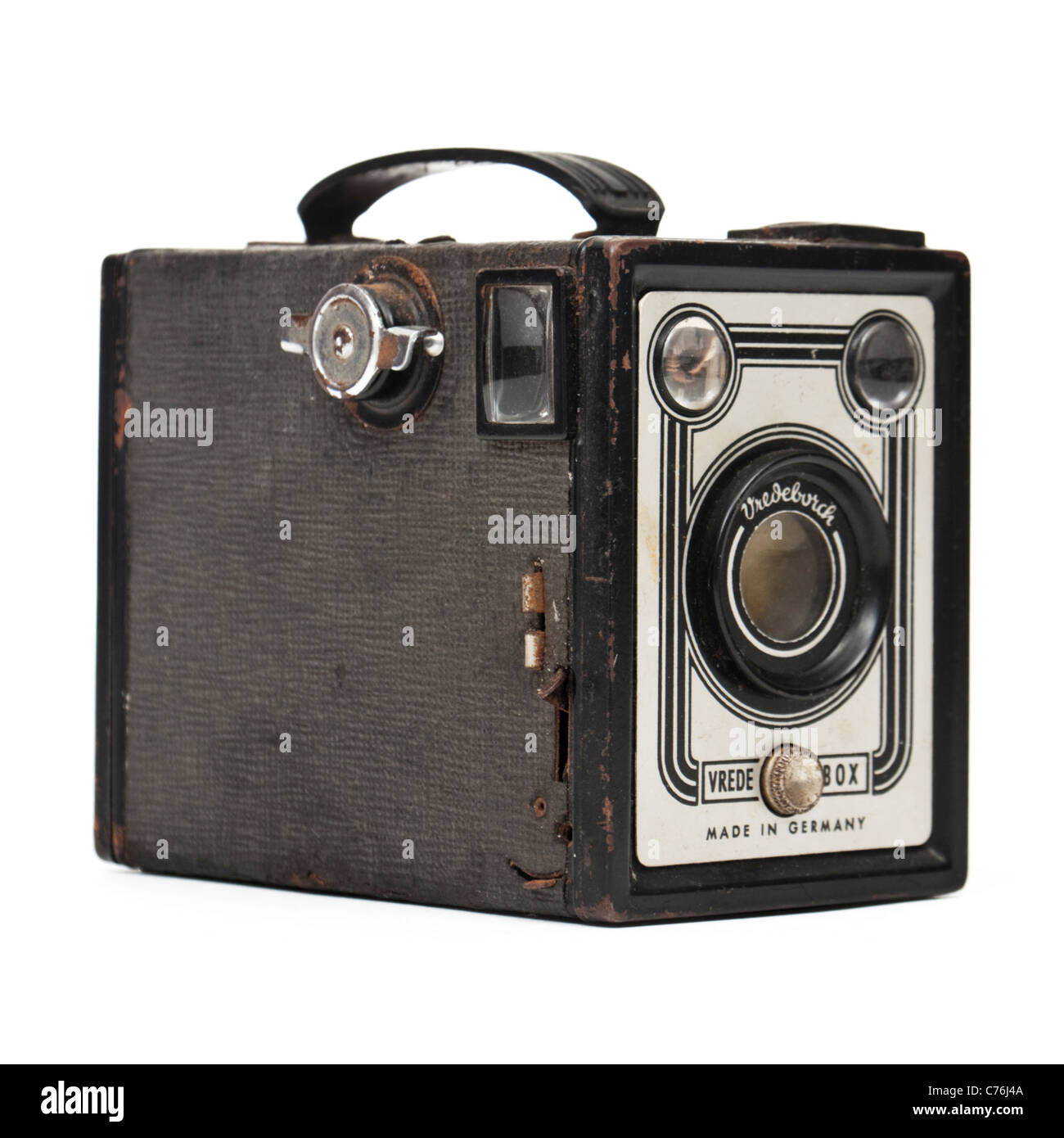 1940's Vrede telecamera Box da Vredeborch di Nordenham, Germania Foto Stock