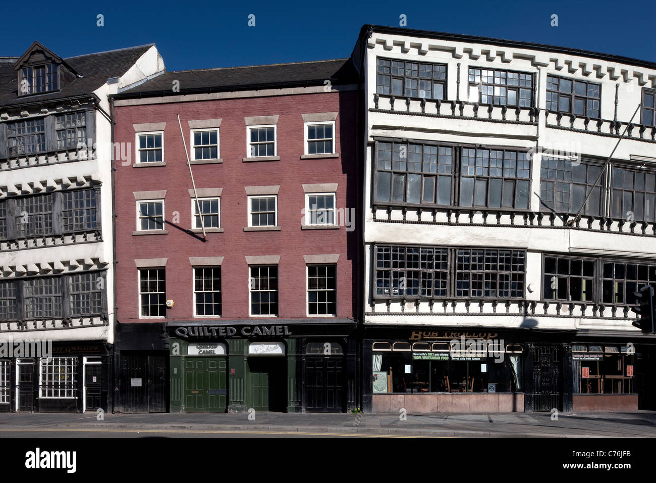 Bessie Surtees House e altre case di mercanti, Sandhill, Newcastle upon Tyne Foto Stock