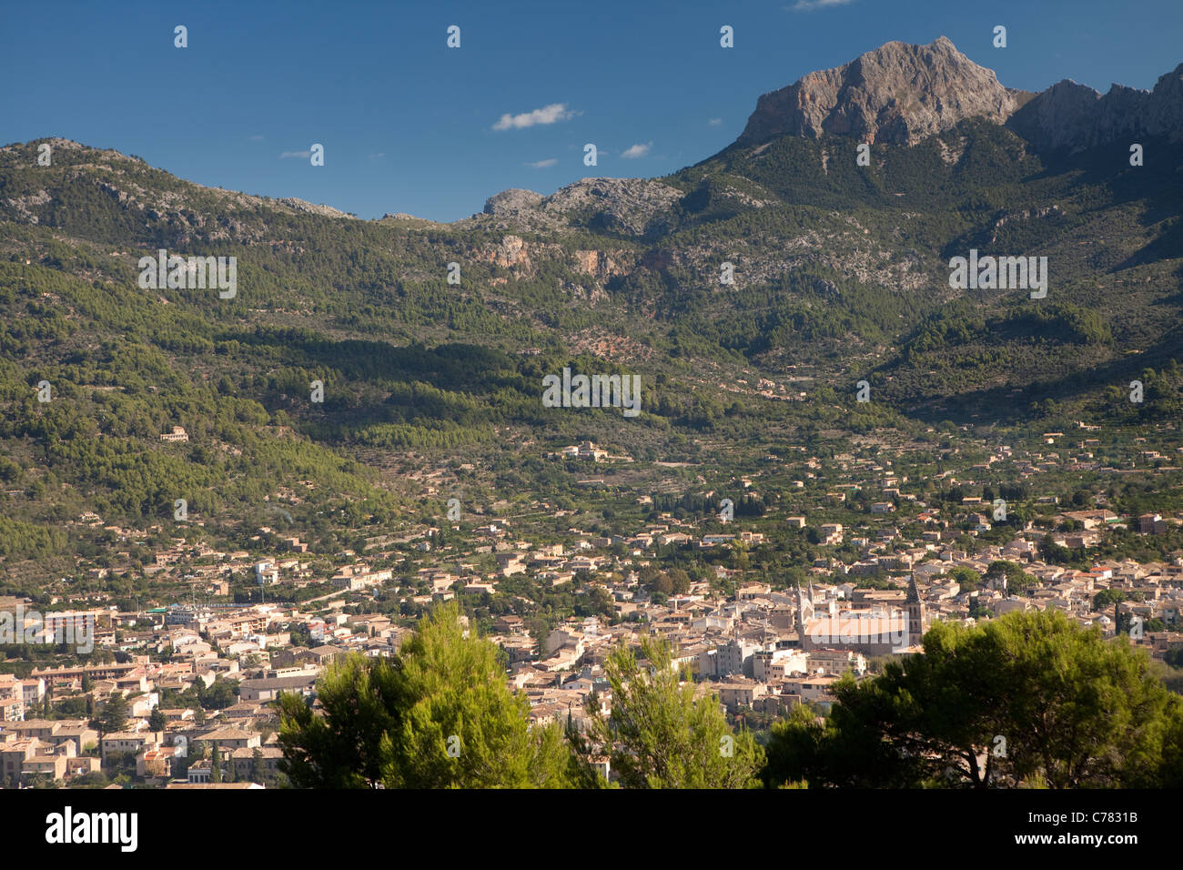 Soller, Mallorca, Spagna Foto Stock