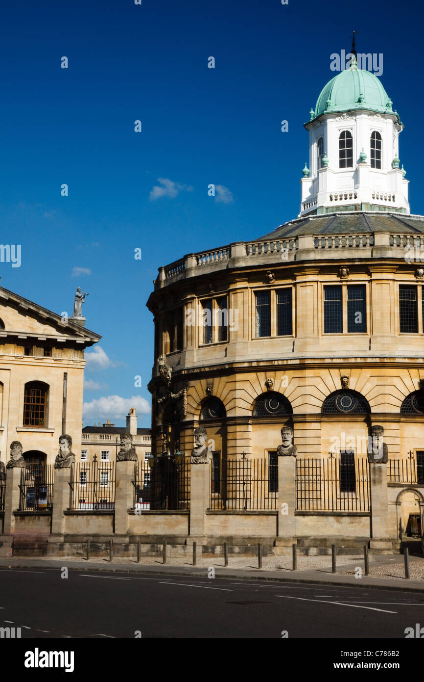 Sheldonian Theatre, l'Università di Oxford Foto Stock