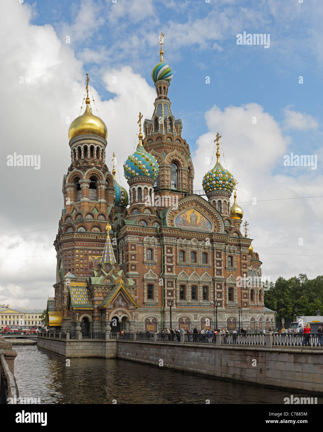 Spas na Krovi cattedrale, San Pietroburgo, Russia Foto Stock