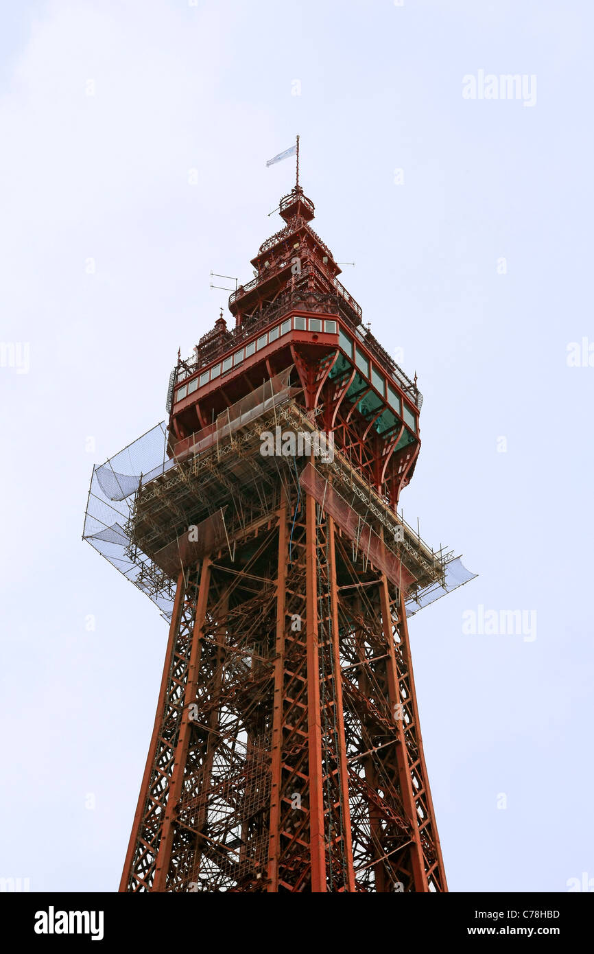 La torre di Blackpool Lancashire Foto Stock