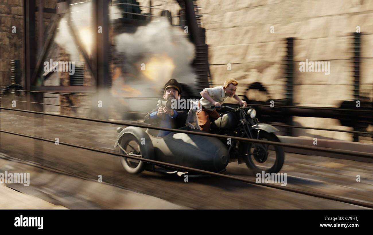 Le avventure di Tintin (2011) Steven Spielberg (DIR) 005 COLLEZIONE MOVIESTORE LTD Foto Stock