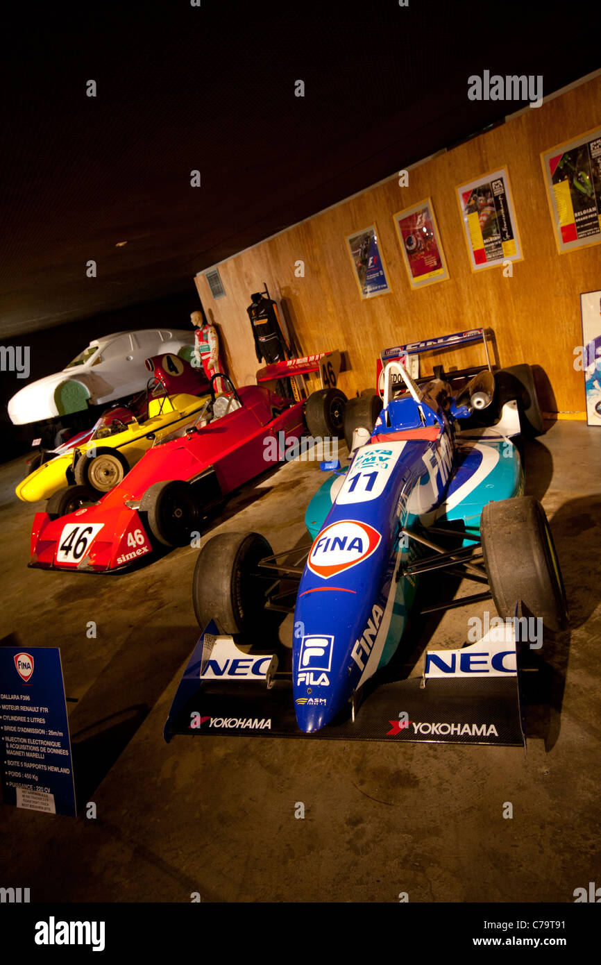 Dallara F396 Formula 3 auto a Spa Francorchamps Museum Foto Stock