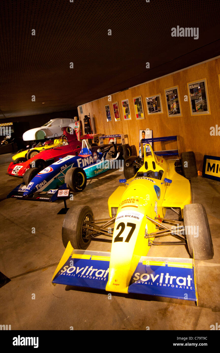 Auto da corsa in Spa Francorchamps Museum Foto Stock