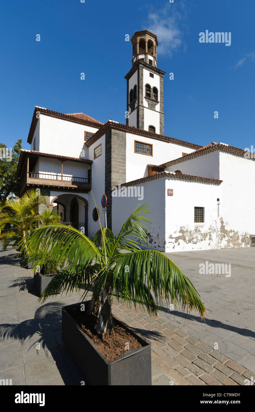 Chiesa Iglesia Matriz Parroquia de Nuestra Senora de la Concepción, Santa Cruz Tenerife, Isole Canarie, Spagna, Europa Foto Stock