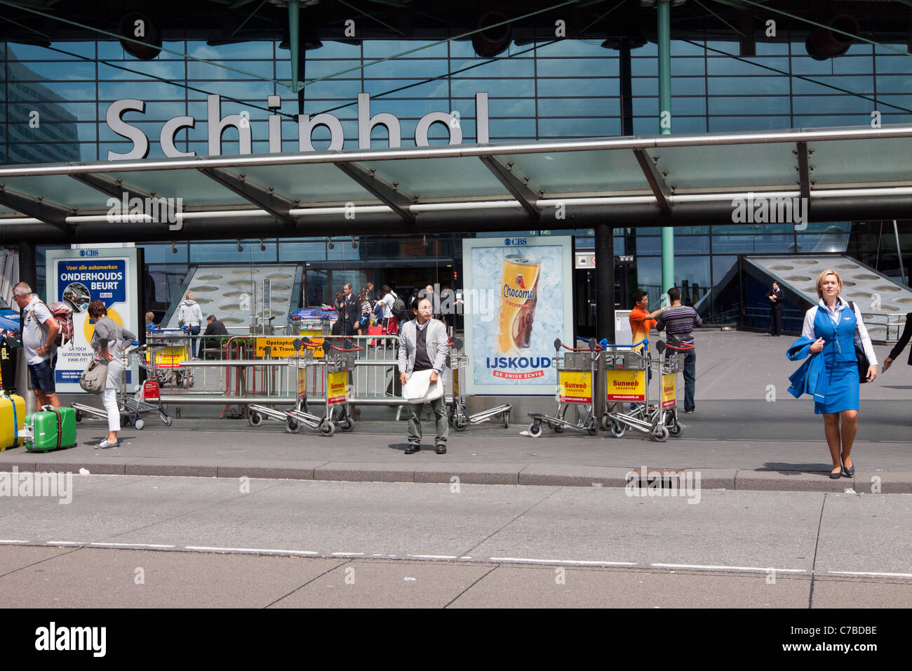 Aeroporto di Schiphol Foto Stock