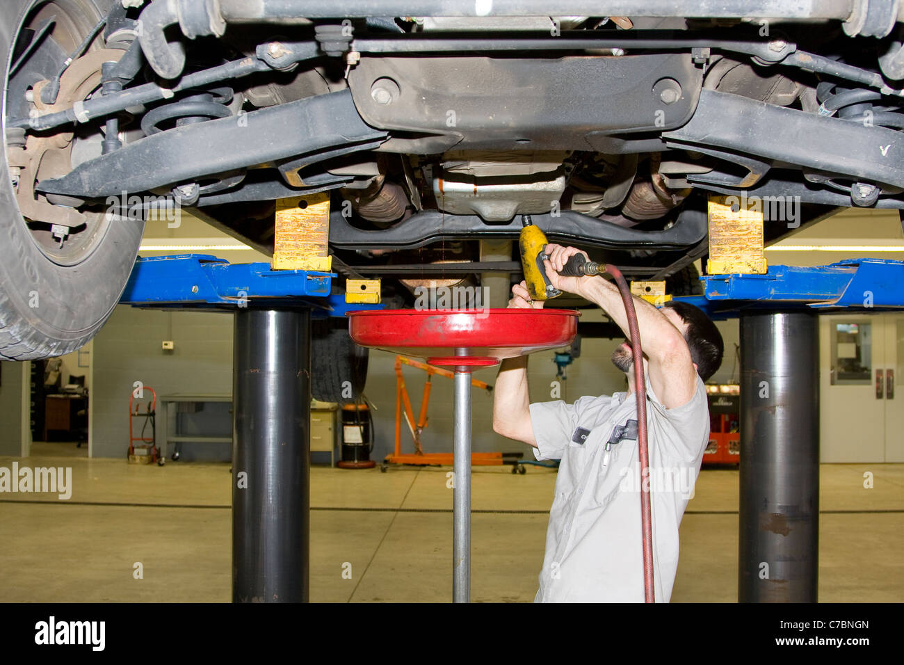 Meccanica del veicolo Foto Stock