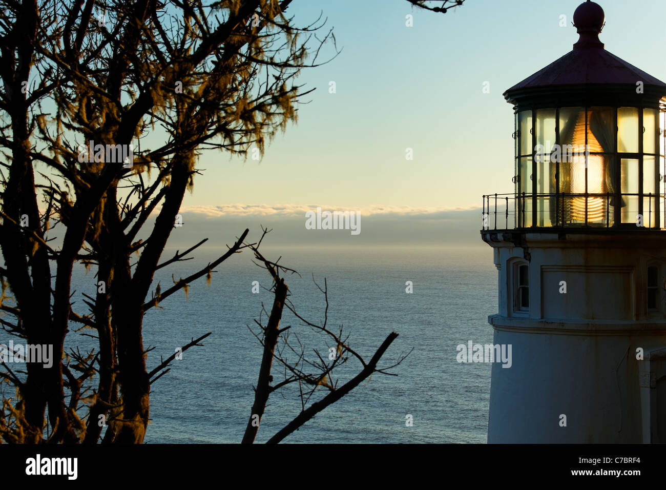 Heceta Head Lighthouse, Oregon, USA, America del Nord Foto Stock