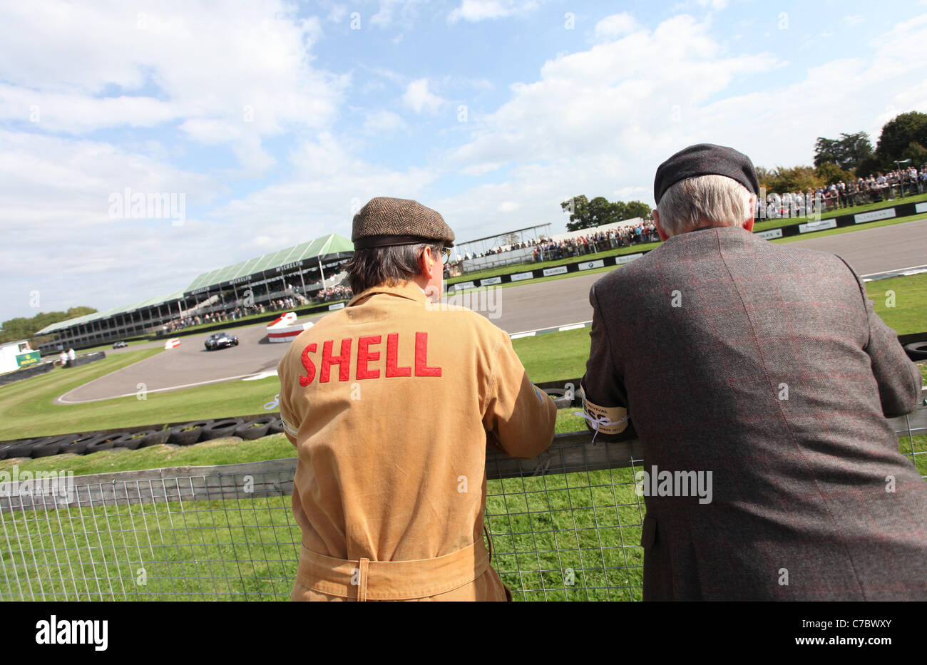 Goodwood circuito motore al primo giorno di Goodwood Meeting 2011. Foto Stock