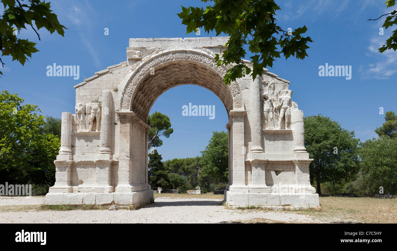 Les Antiques (Provenza, Francia) Foto Stock