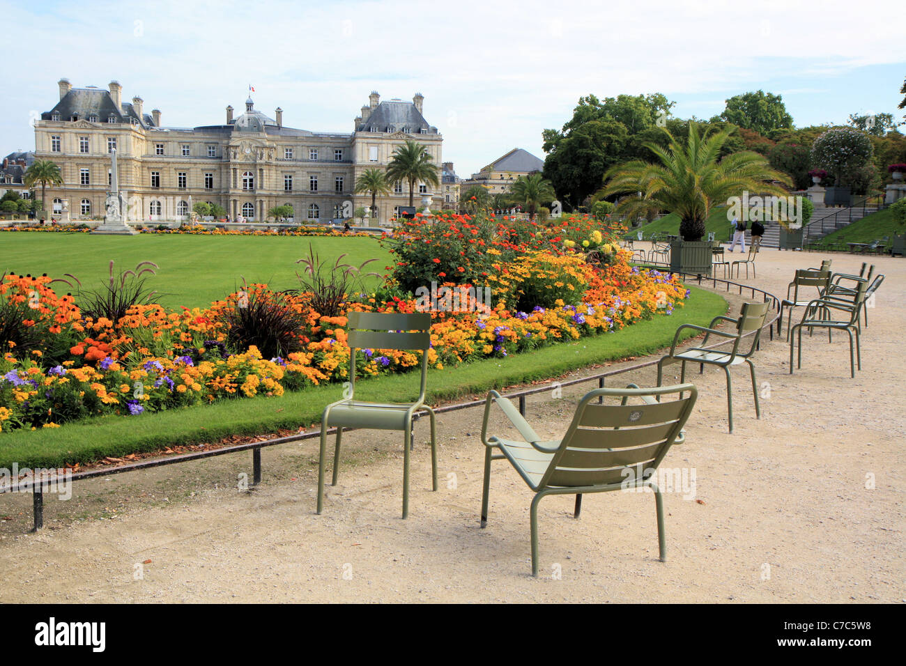 Giardini di Lussemburgo, Parigi, Francia Foto Stock