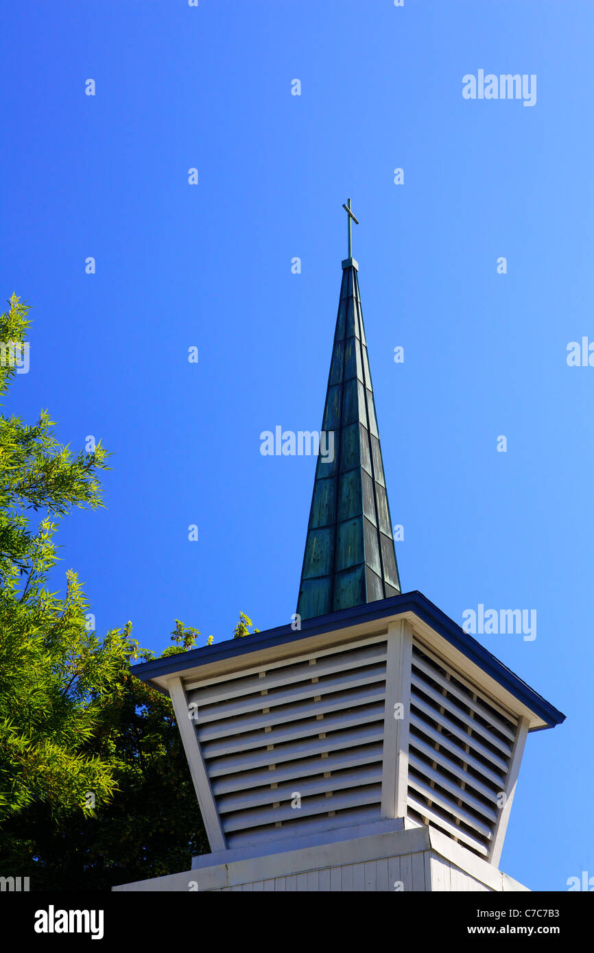 Inusuale degli anni cinquanta lo stile campanile realizzato in rame Foto Stock