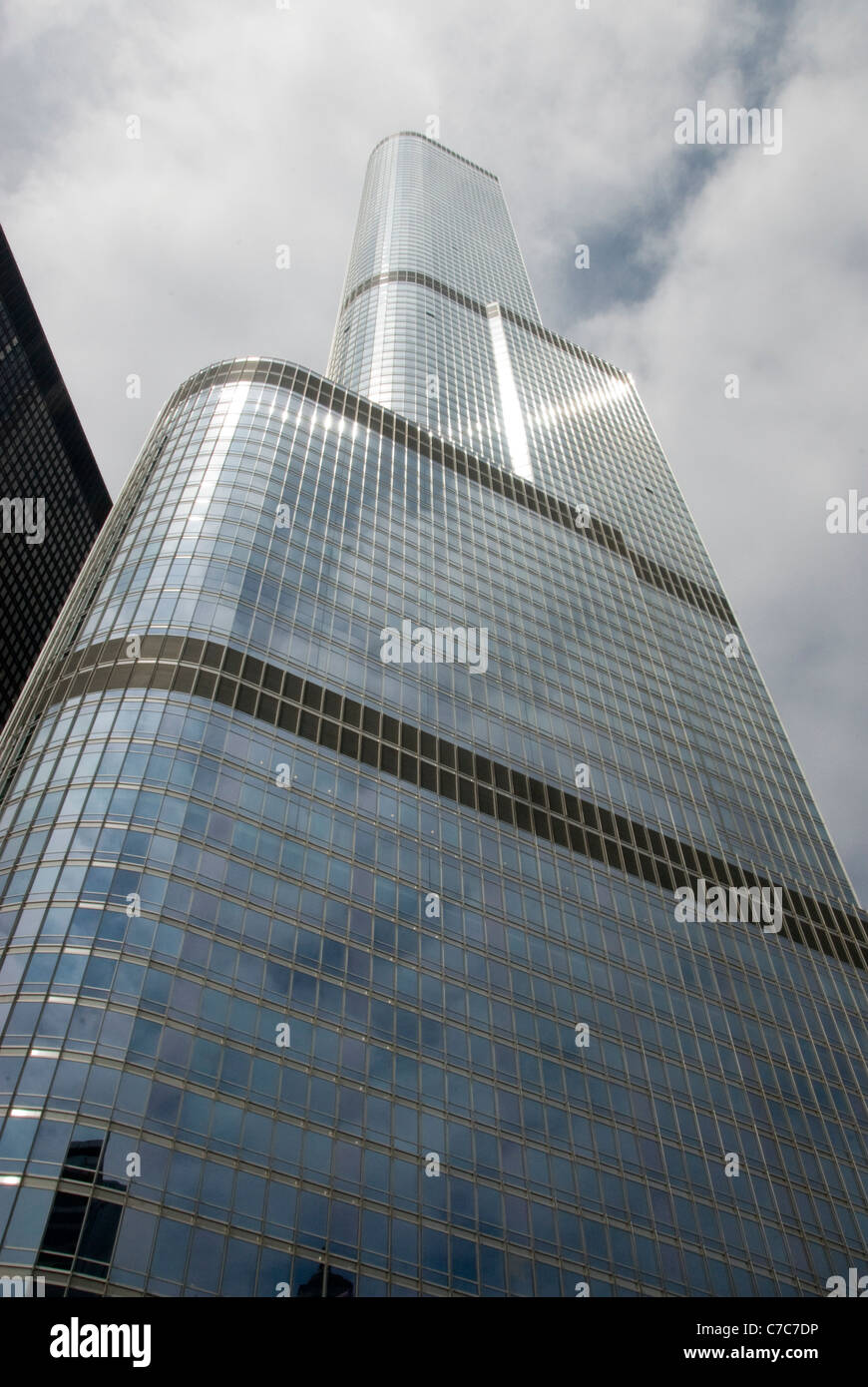 Grattacielo, Chicago, Illinois, Stati Uniti d'America Foto Stock
