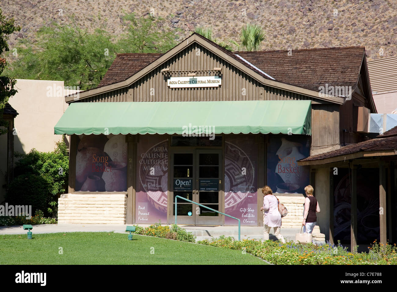Agua Caliente museo culturale in Palm Springs, CA Foto Stock