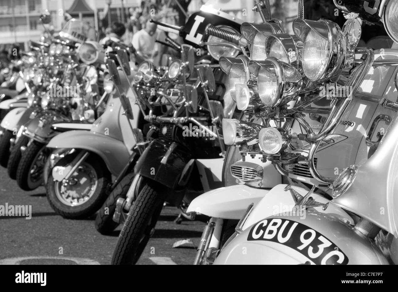 Ace Cafe Londra a Brighton moto raduno Foto Stock