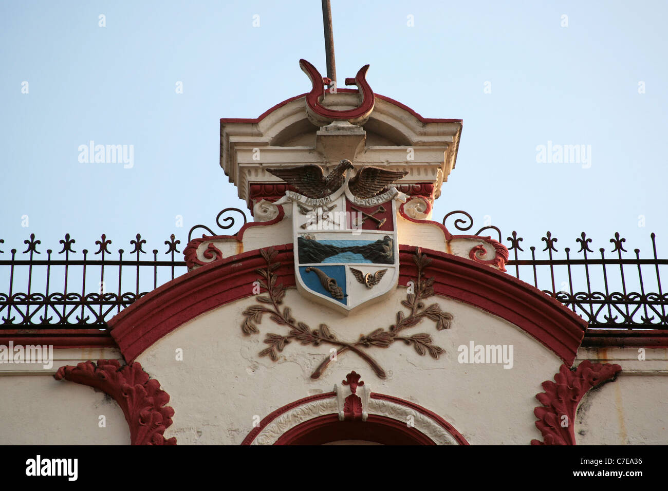 Casco Antiguo o vecchi quartieri della città di Panama, Panama. Foto Stock