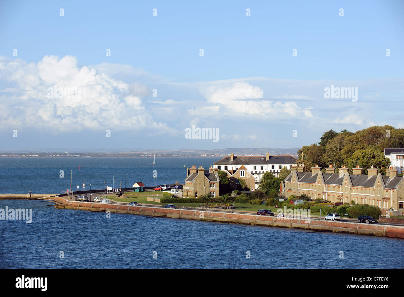 East Cowes Isle of Wight Southern England Regno Unito Foto Stock