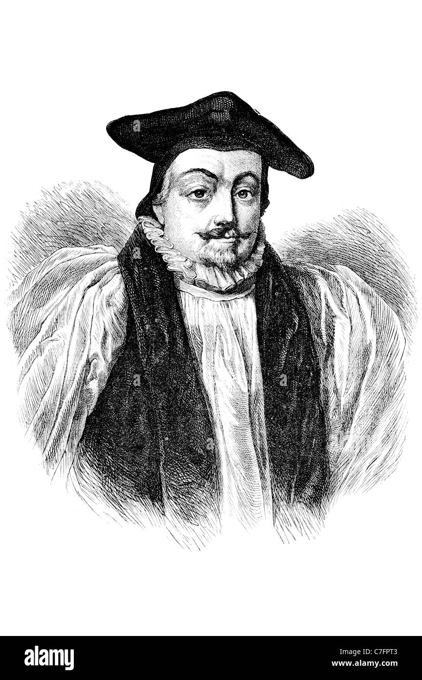 William narra 1573 1645 Arcivescovo di Canterbury alta Chiesa Caroline divina esecuzione decapitazione eseguita la pena capitale Foto Stock