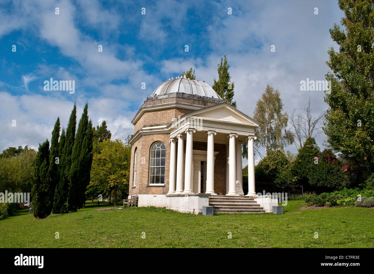 Garrick del tempio a Shakespeare, Hampton, Surrey, England, Regno Unito Foto Stock