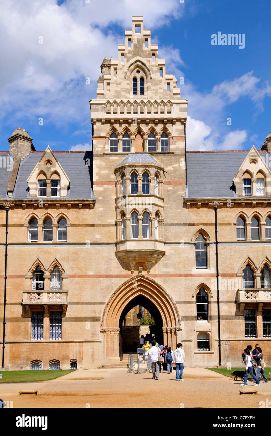 La città di Oxford University Town Historic collegi di istruzione cultura di apprendimento più elevati gradi di istruzione Foto Stock