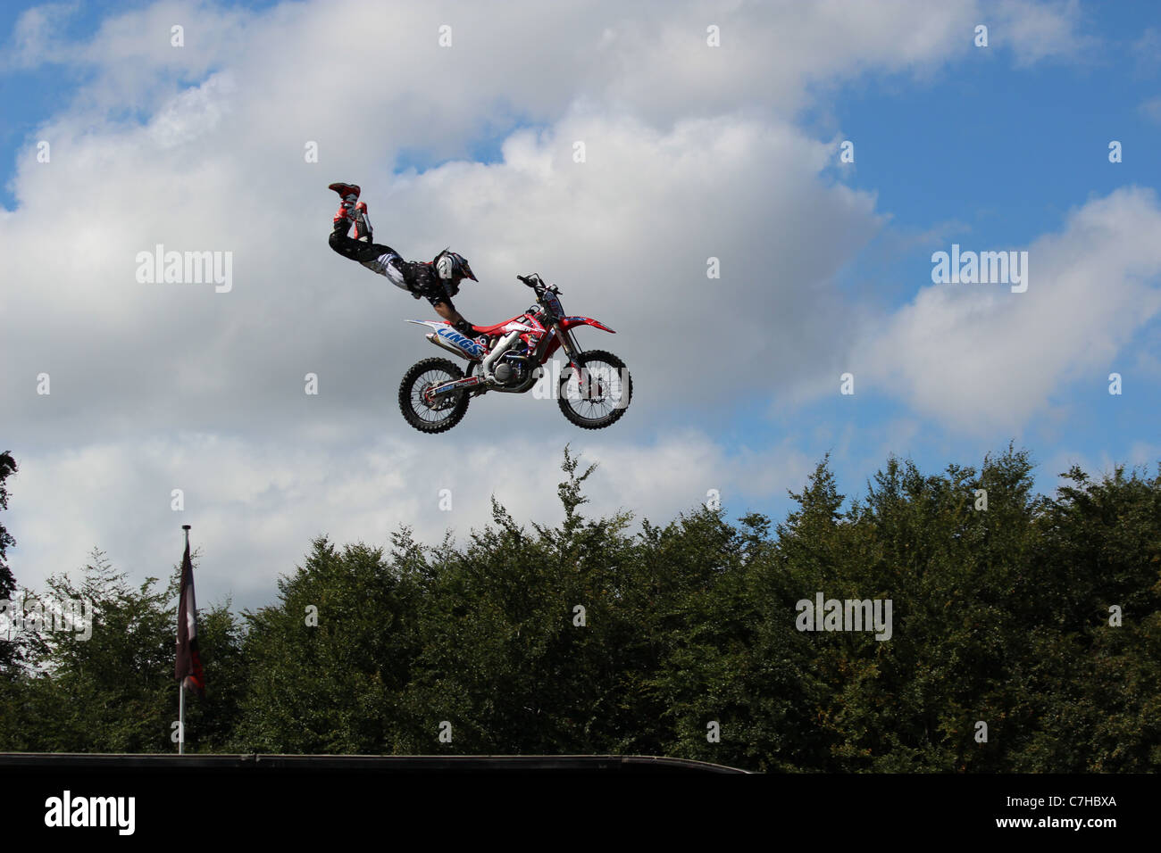 Il Bolddog Lings Freestyle Team Display a Aylsham mostrano Norfolk 2011 Foto Stock