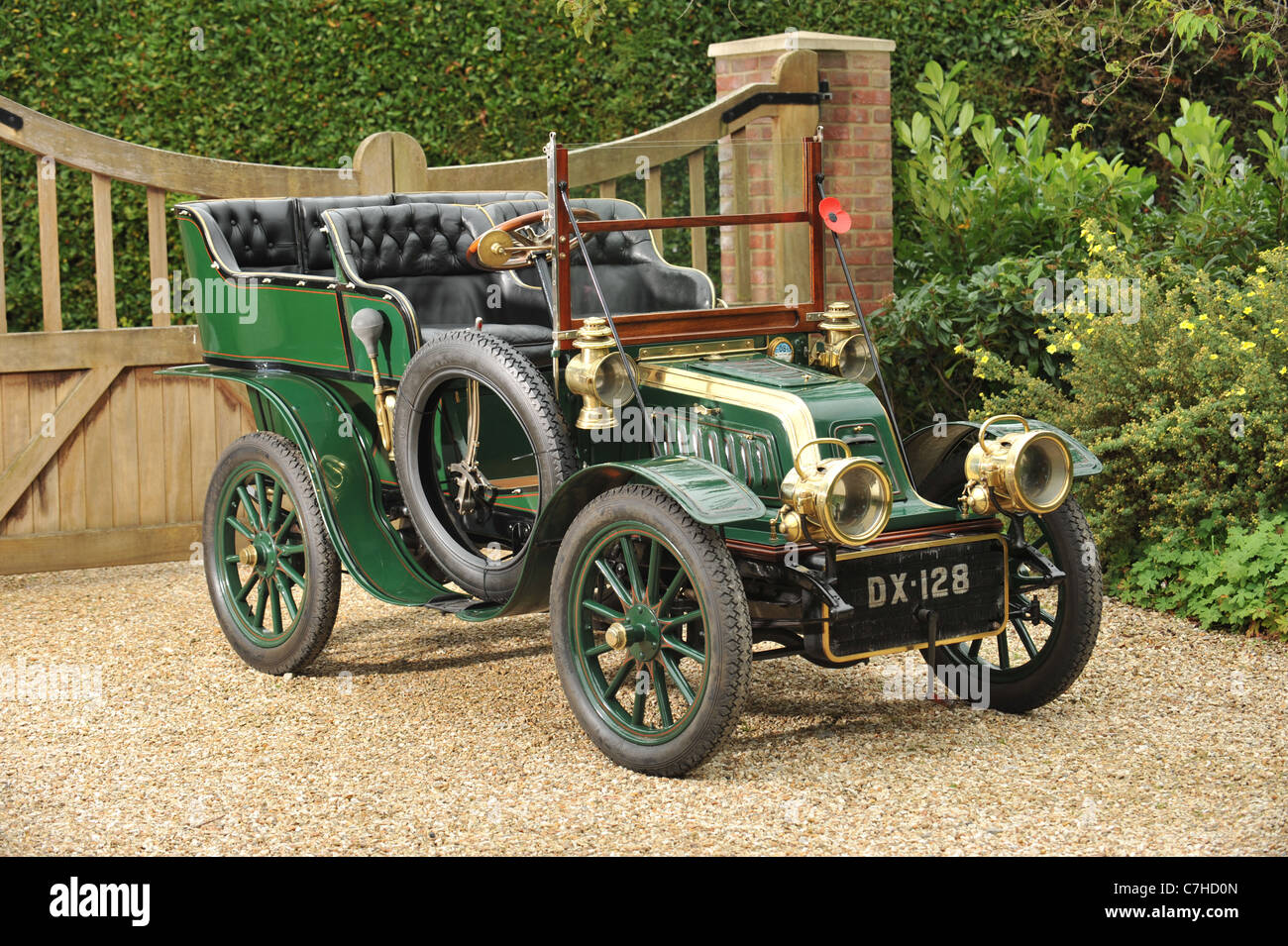 1904 Talbot il tipo CT2K 9 11hp Rear-Entrance Twin-Cylinder Tonneau Foto Stock