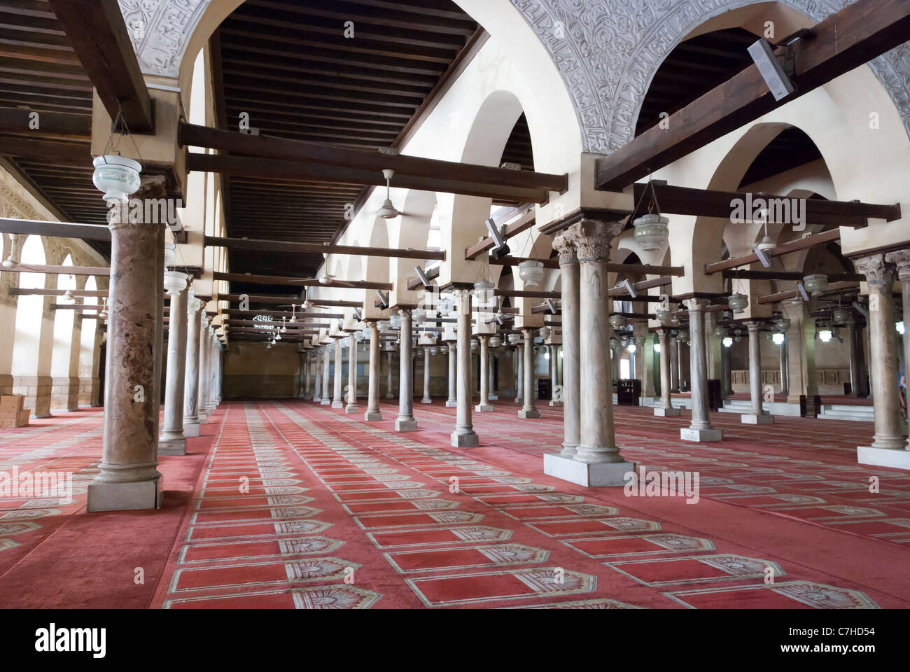 Alazhar Moschea - Cairo islamico, Basso Egitto Foto Stock