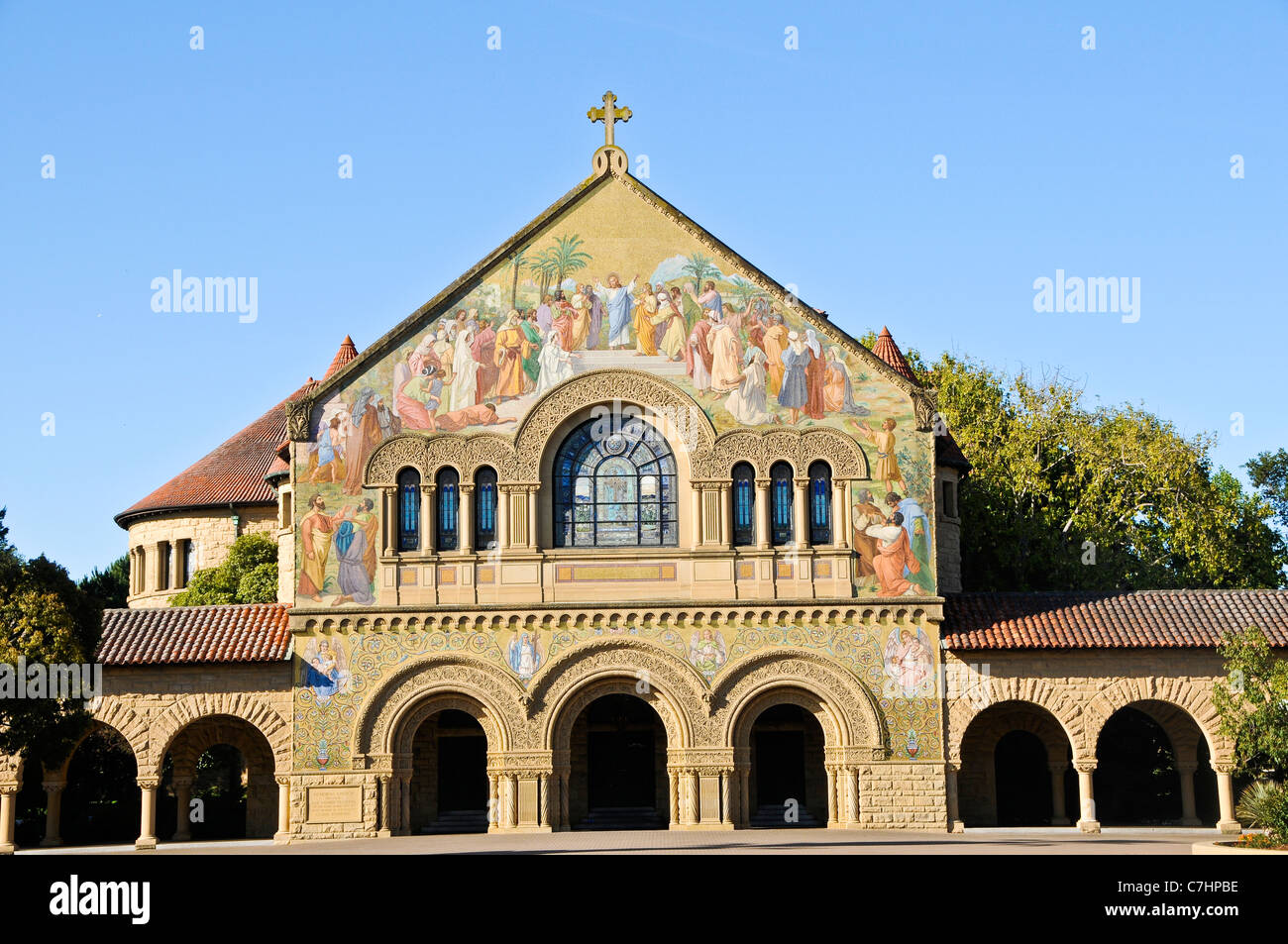 La chiesa commemorativa, Stanford University Foto Stock