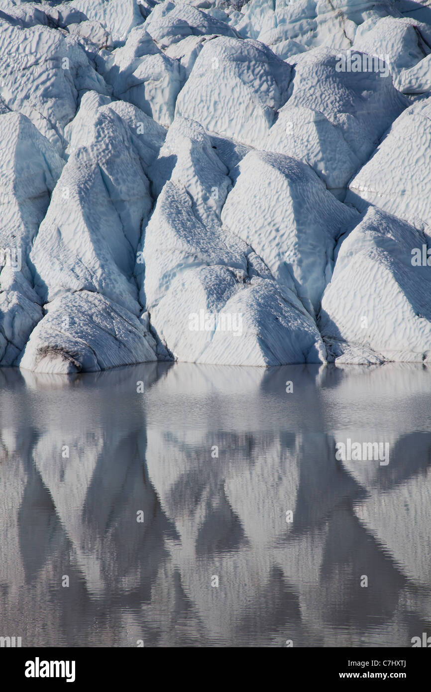 Matanuska Glacier, Alaska. Foto Stock
