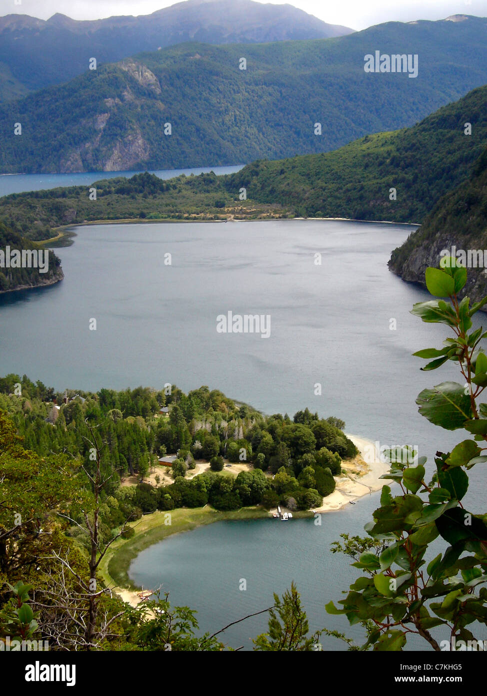 L'argentino; Sud America; Patagonia; blu; verde Foto Stock