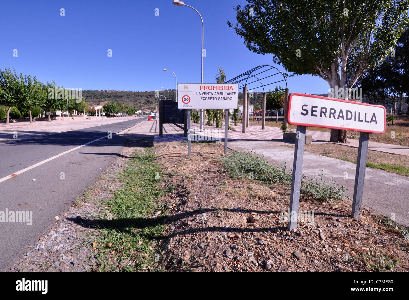 Serradilla Extremadura Spagna Foto Stock