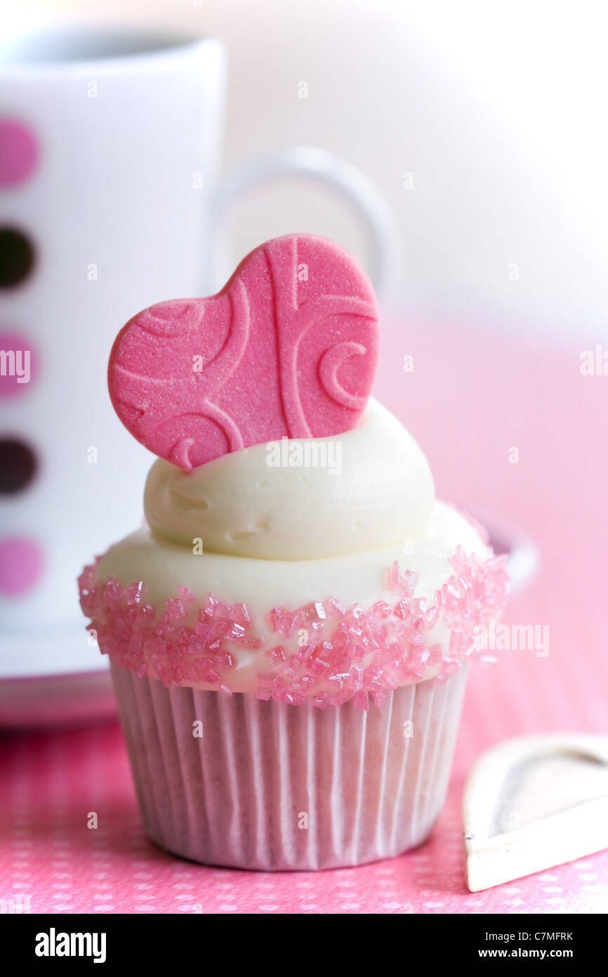 Amore di Cupcake Foto Stock