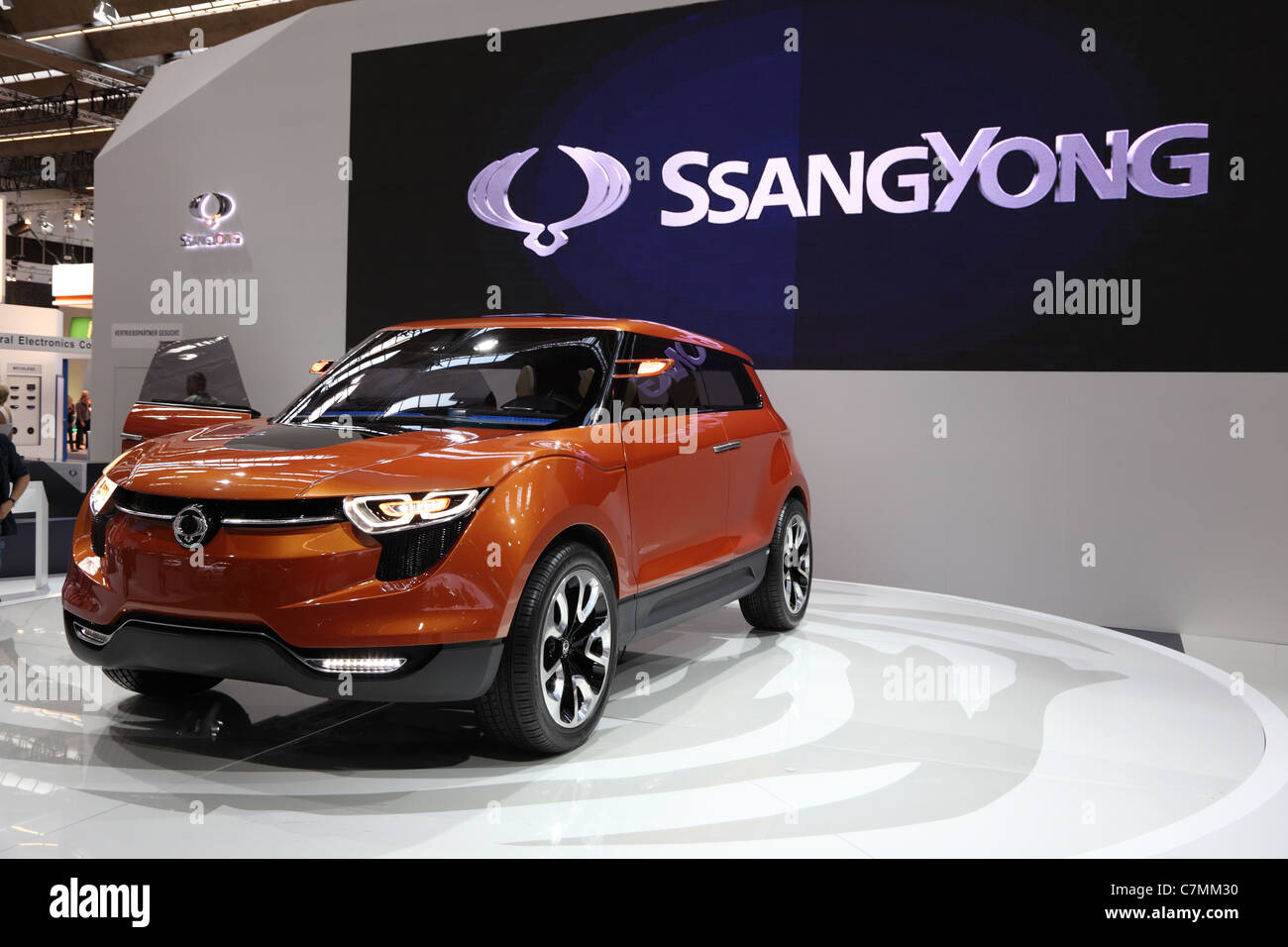 SsangYoug XIV Concept Car al sessantaquattresimo IAA (Internationale Automobil Ausstellung) il 24 settembre 2011 Foto Stock