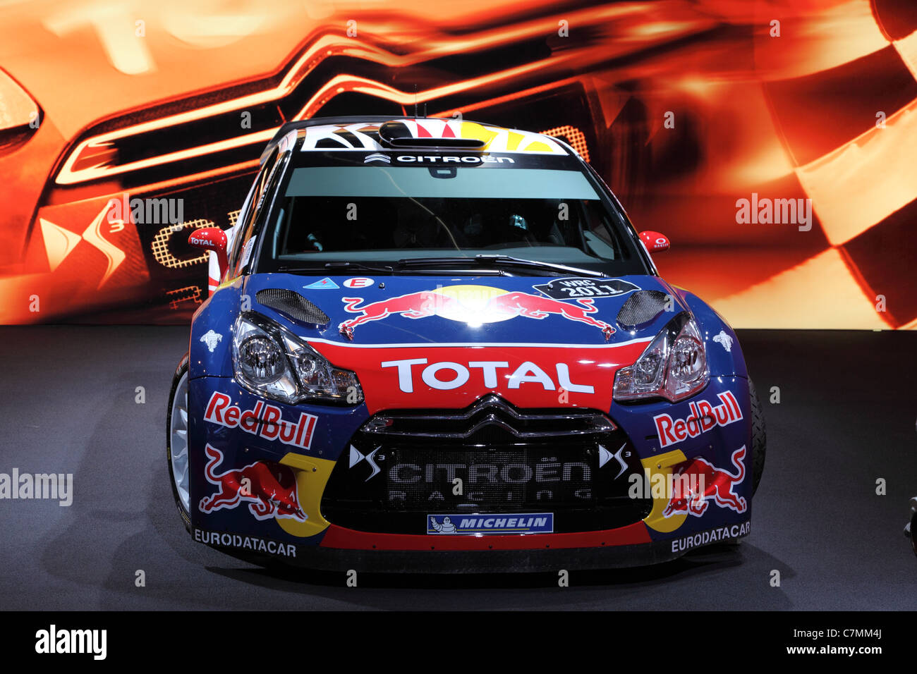 La Citroen DS3 WRC Rally Car Racing al sessantaquattresimo IAA (Internationale Automobil Ausstellung) Foto Stock