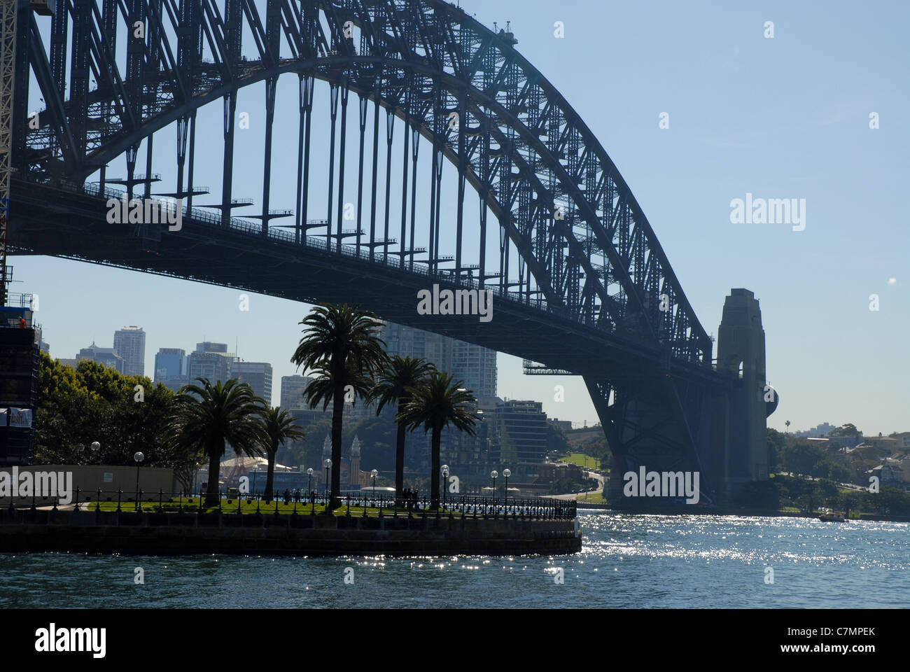Il Ponte del Porto di Sydney, Sydney, NSW, Australia Foto Stock