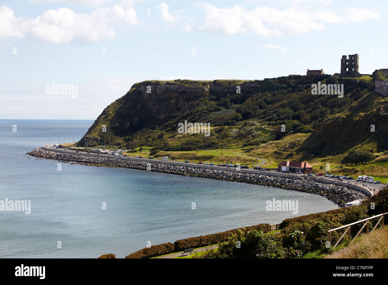 Scarborough una città sulla costa del Mare del Nord del North Yorkshire Foto Stock