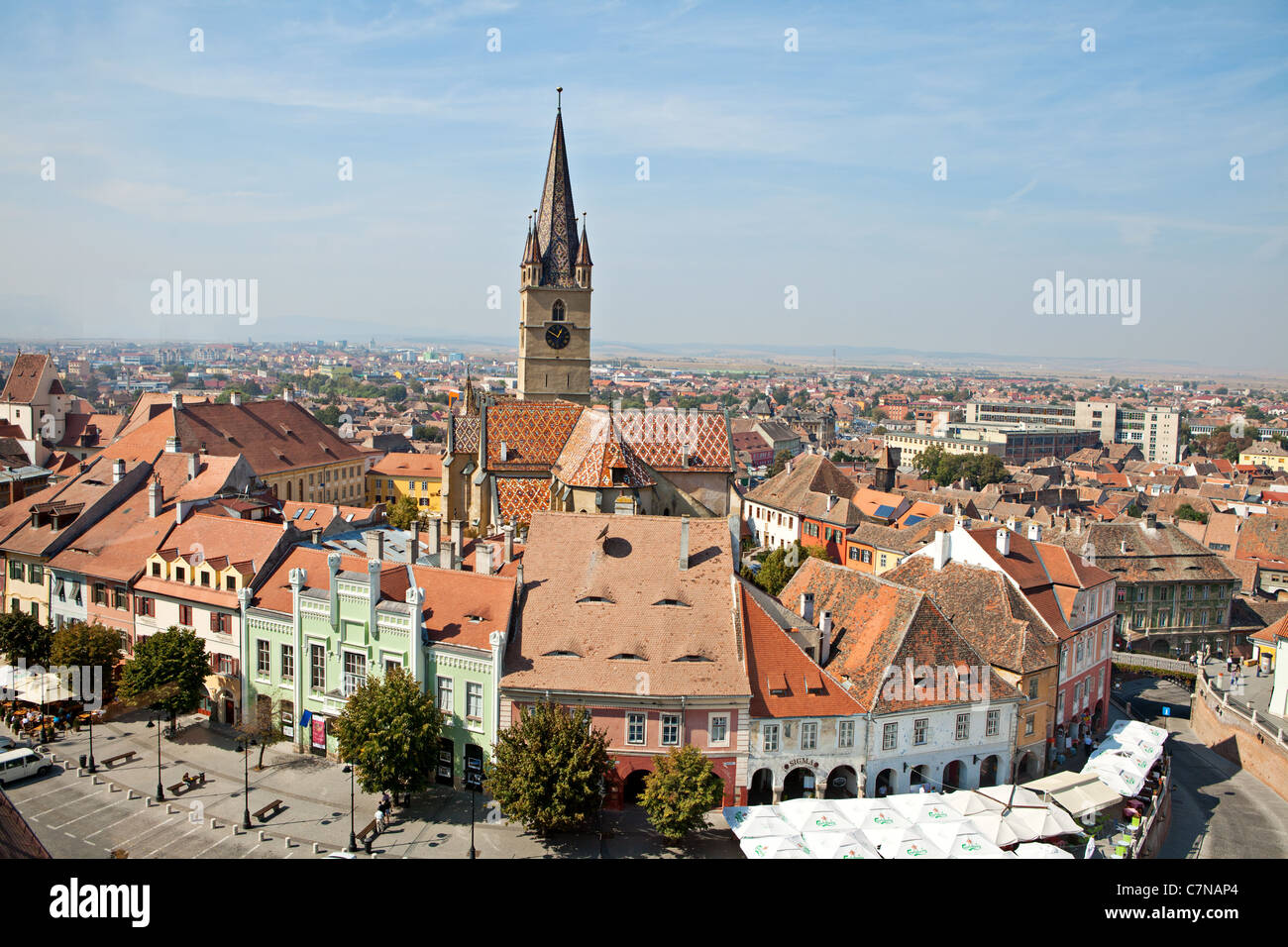 Sibiu, Romania Foto Stock