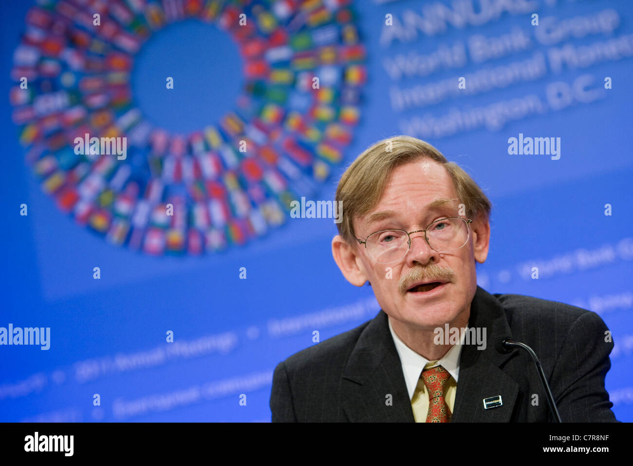 Il presidente della Banca Mondiale, Robert Zoellick. Foto Stock