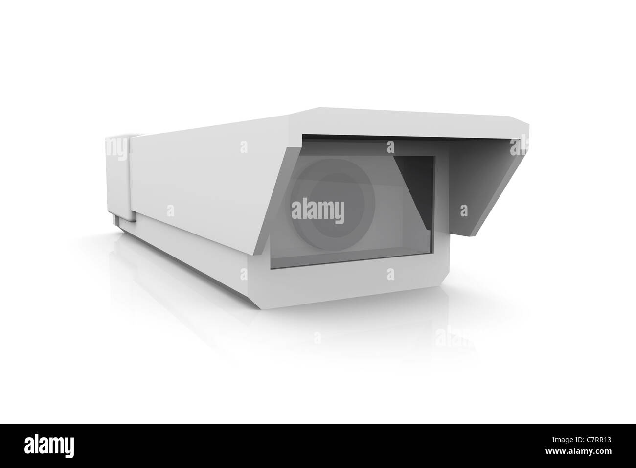 Telecamera di sorveglianza. Foto Stock