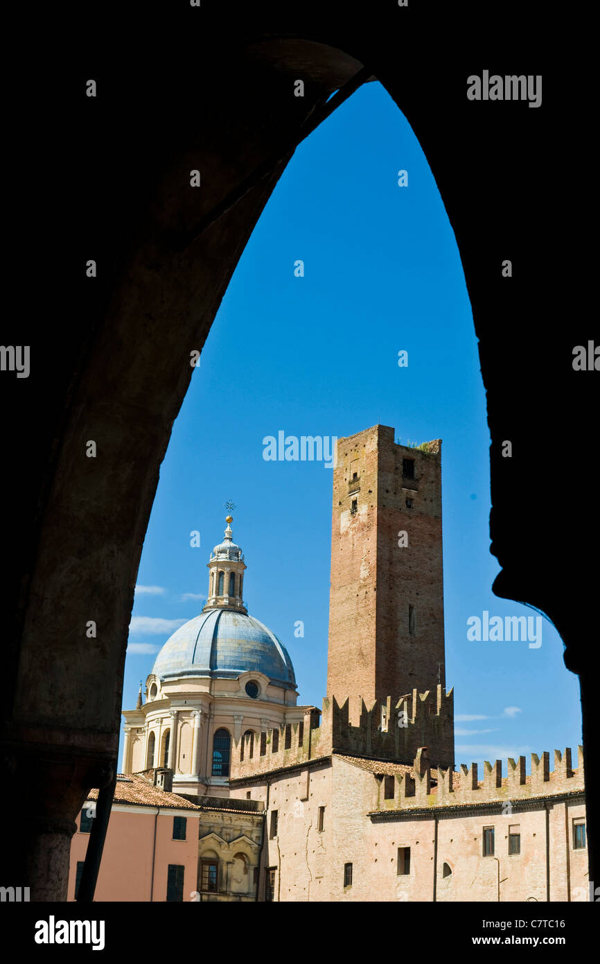 L'Italia, Lombardia, Mantova, Piazza Sordello Foto Stock