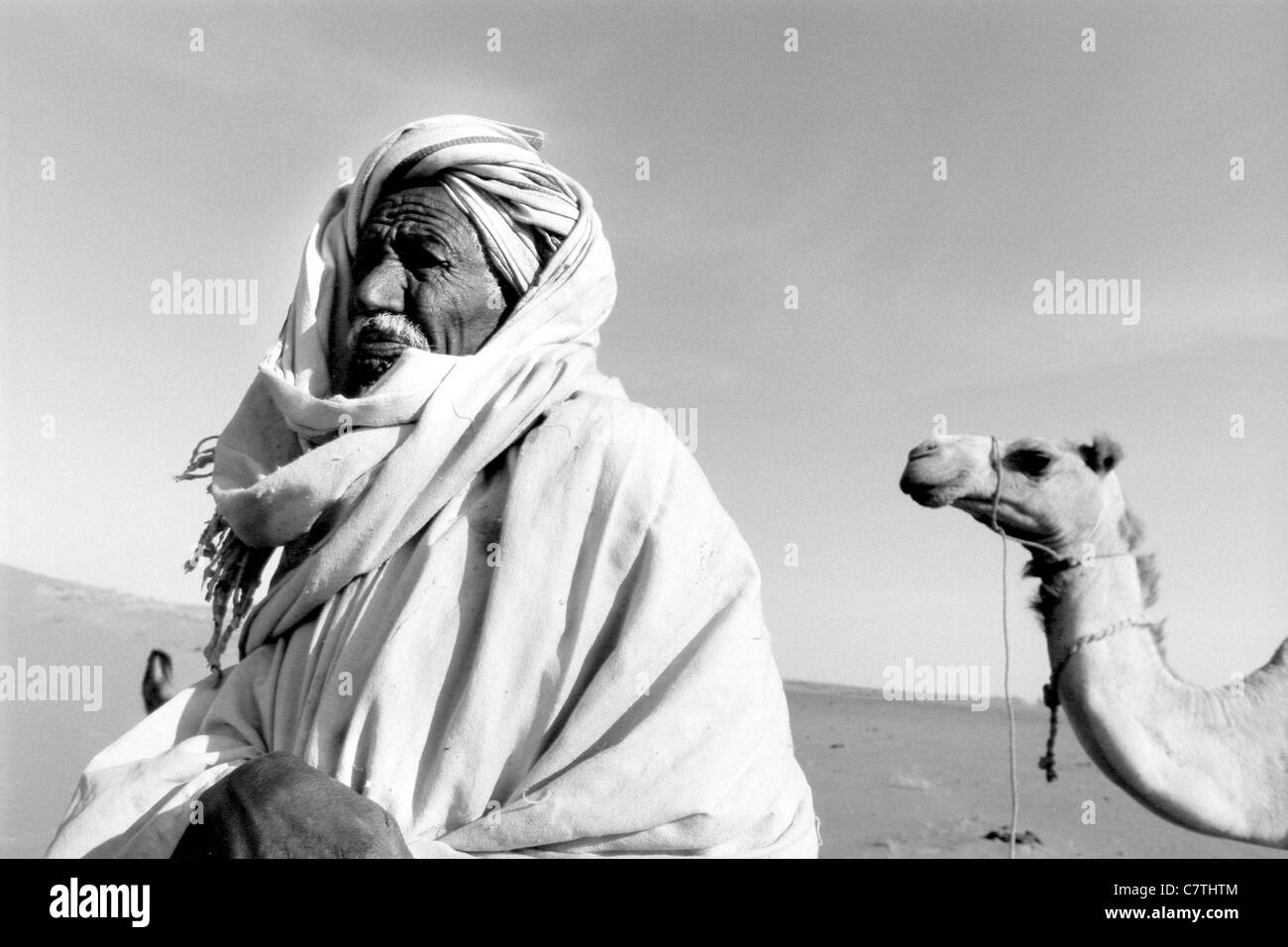 Africa, Sudan, Naga, i nomadi del deserto Foto Stock