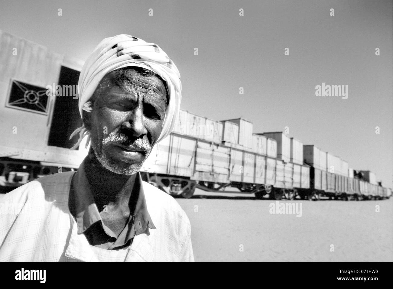 Africa, Sudan, Naga, i nomadi del deserto Foto Stock