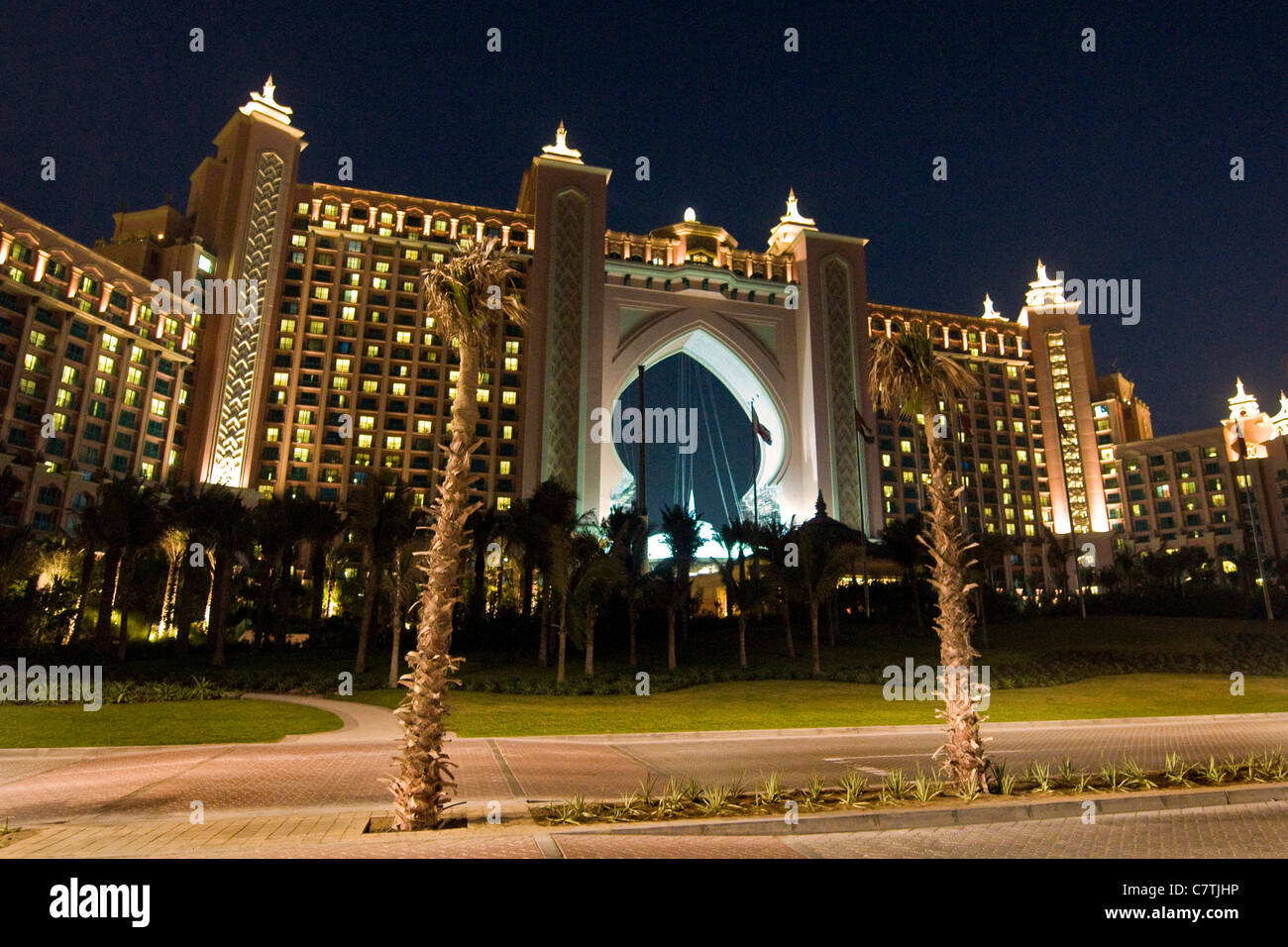 Dubai, Emirati arabi uniti, Atlantis Palm Hotel Foto Stock