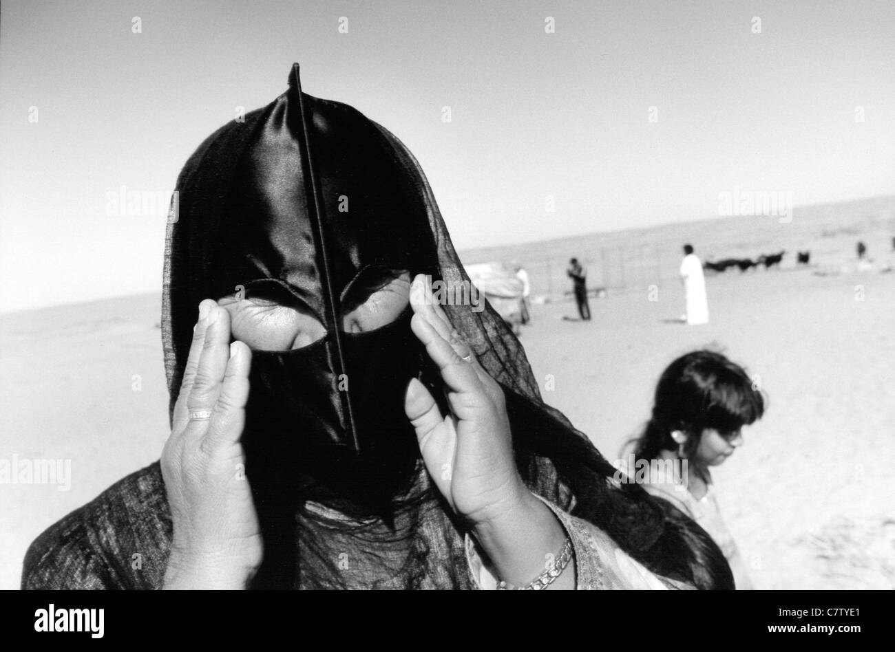 Oman. Bedouin donna Foto Stock