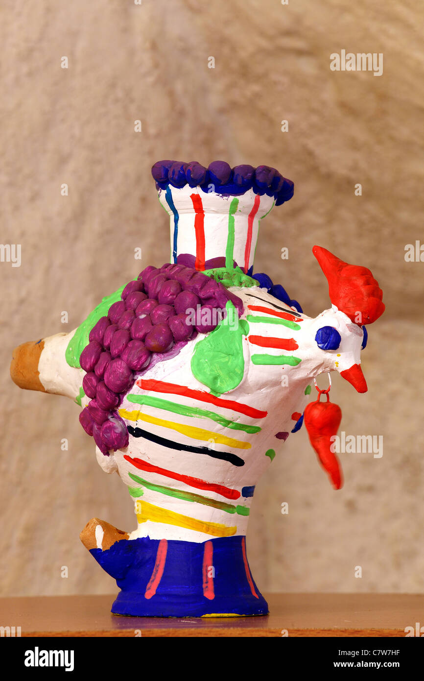 In Italia, Basilicata, Matera, artigianato in terracotta Foto Stock