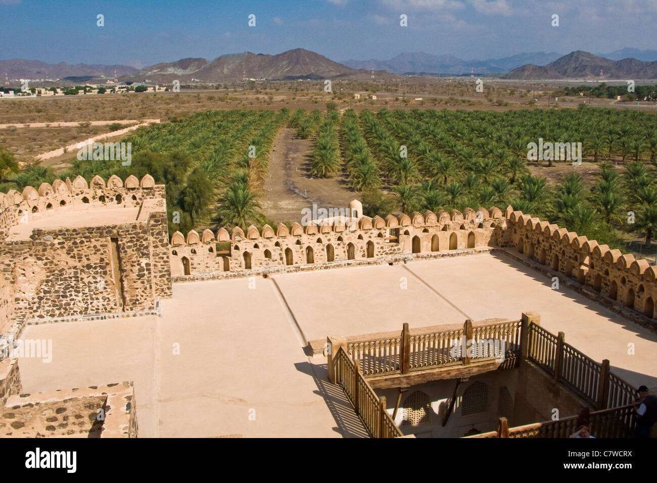 Oman, il Forte Jabrin Foto Stock