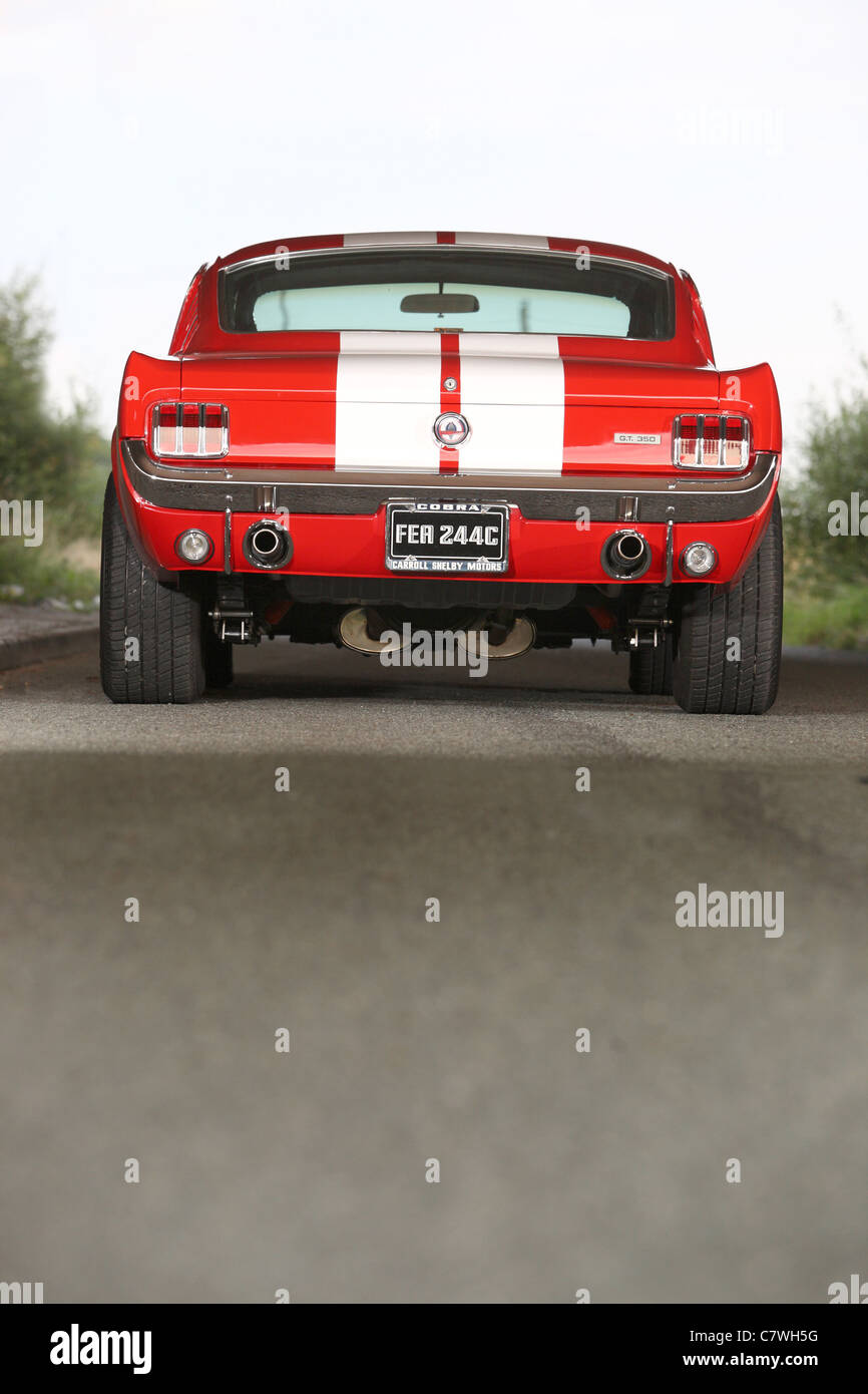 Red Shelby Cobra Mustang Foto Stock