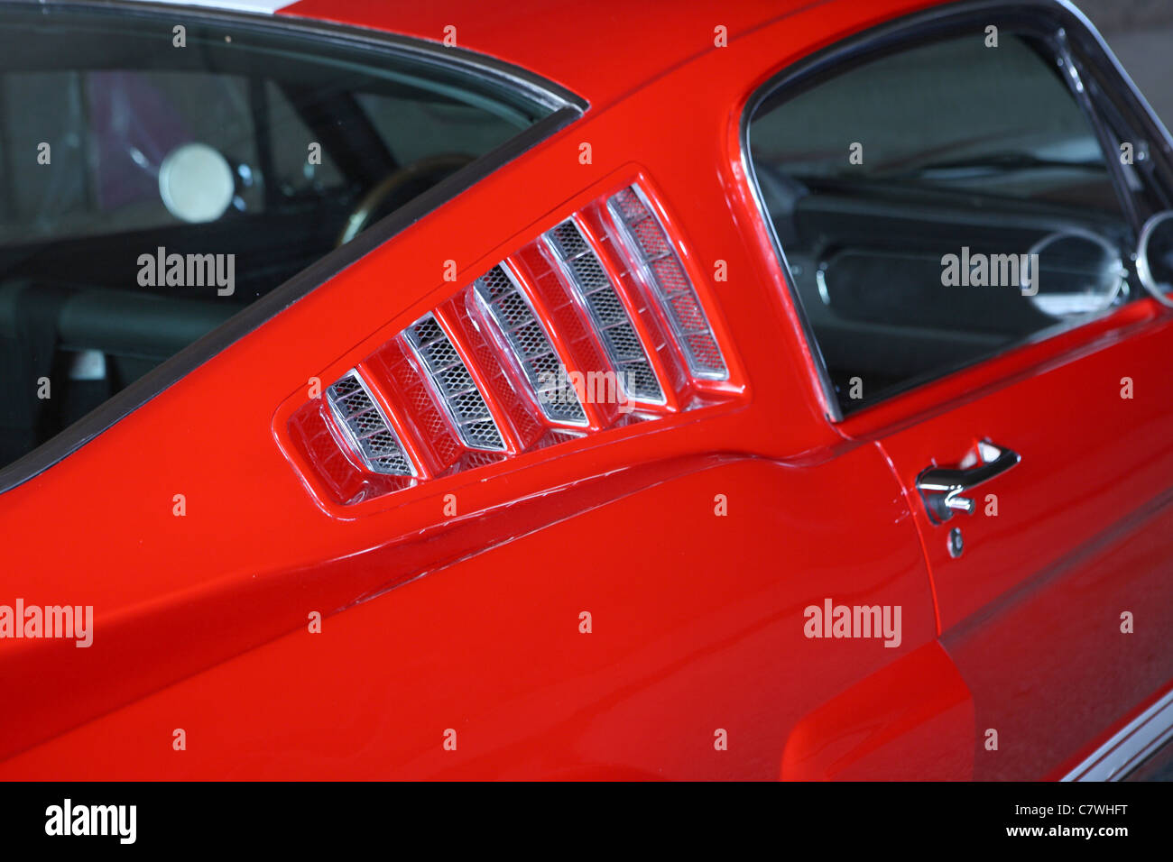Red Shelby Cobra Mustang Foto Stock