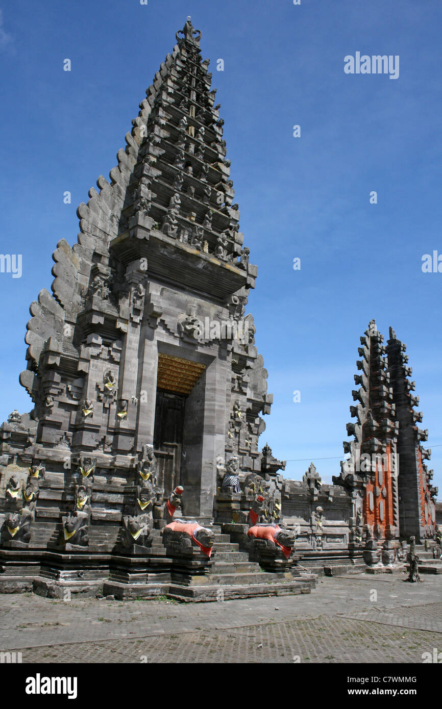 Ulun Danu Batur Tempio a Bali Foto Stock